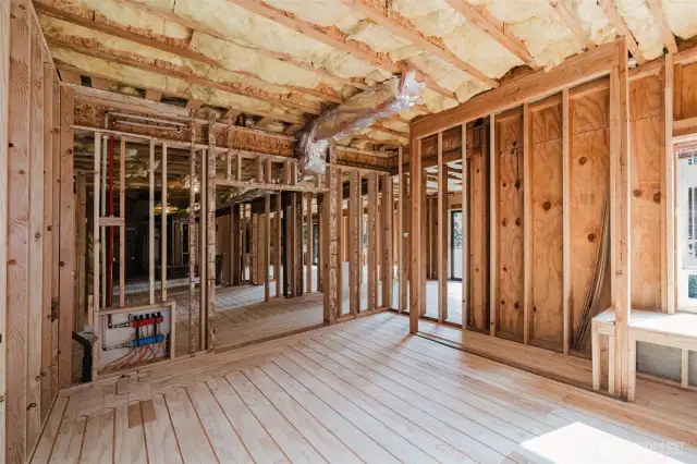 Imagine stepping into a multifunctional haven that seamlessly blends comfort with practicality, creating an ideal environment for both guests and work-from-home needs.