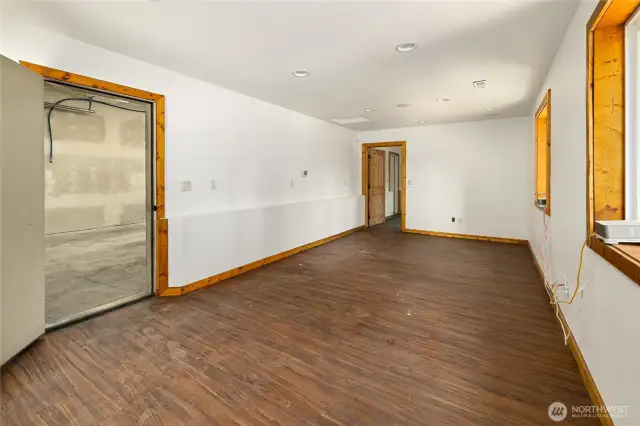 another finished room off the garage