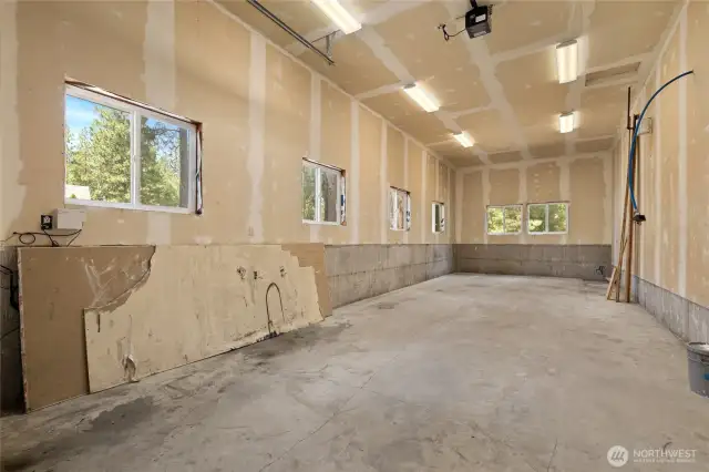 Enough room for all the toys and motorhome.