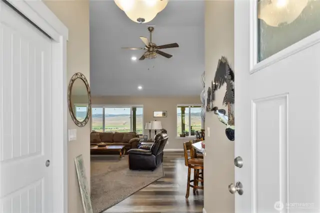 Inviting Entry.