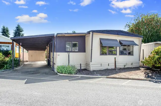 Welcome home to this beautiful double plus wide mobile home in the Serene Terrace community.