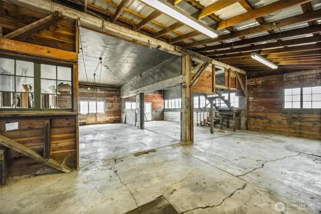 Cannery offers an additional upstair loft area. perfect for quiet retreat with views or flexible bonus, storage room.