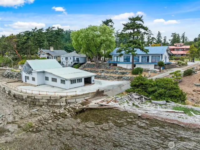 Historic cannery and charming home situated o an 18,731 sq ft lot - offering a unique blend of character, space, and waterfront living on Samish Island.