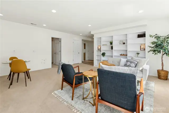 lower level living / bonus room