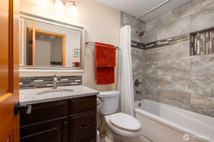 Guest bathroom on the main floor.