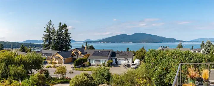 Stunning view from the deck!