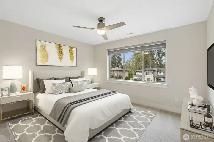 Virtually staged to show an example of how the space could be used.