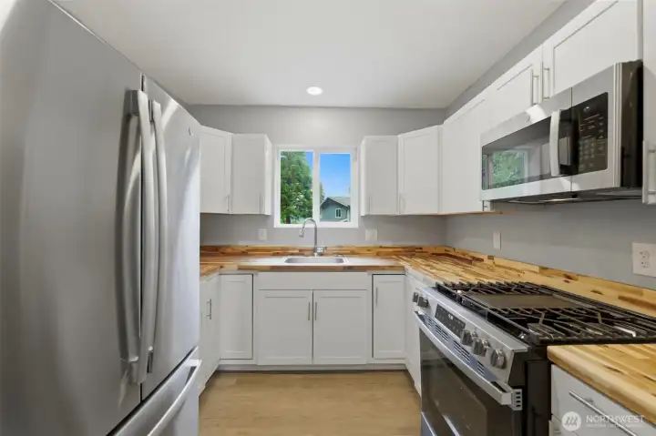 Upper ADU kitchen