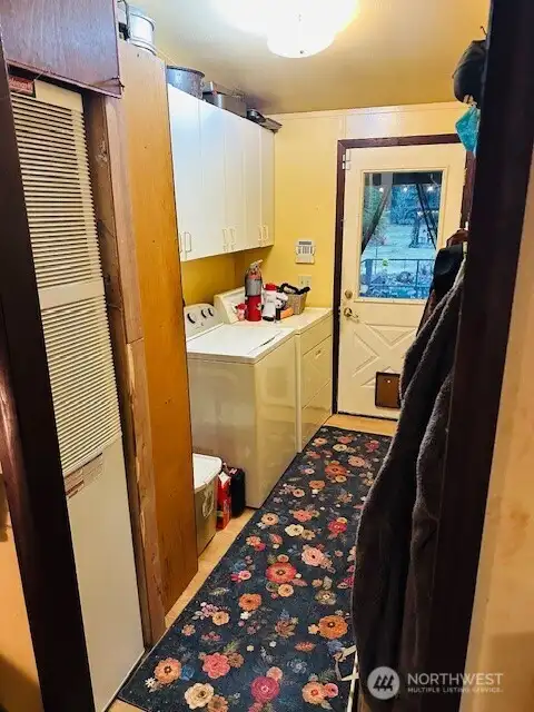 Utility room from inside house