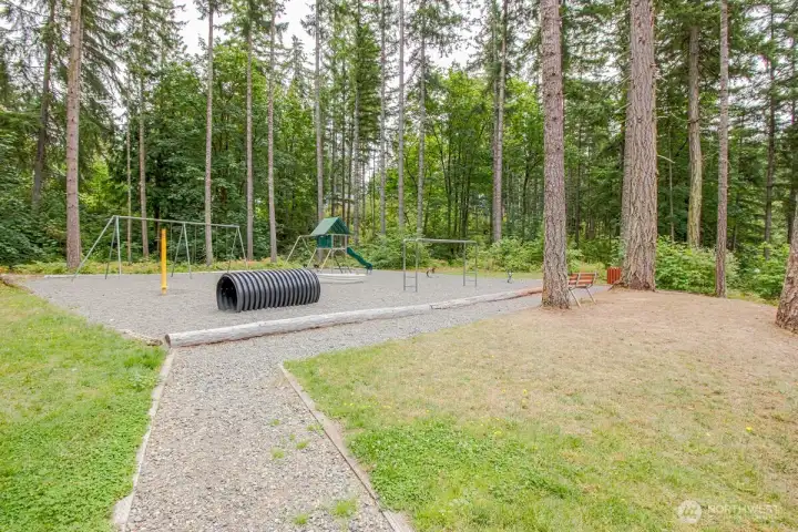 Playgrounds throughout the community