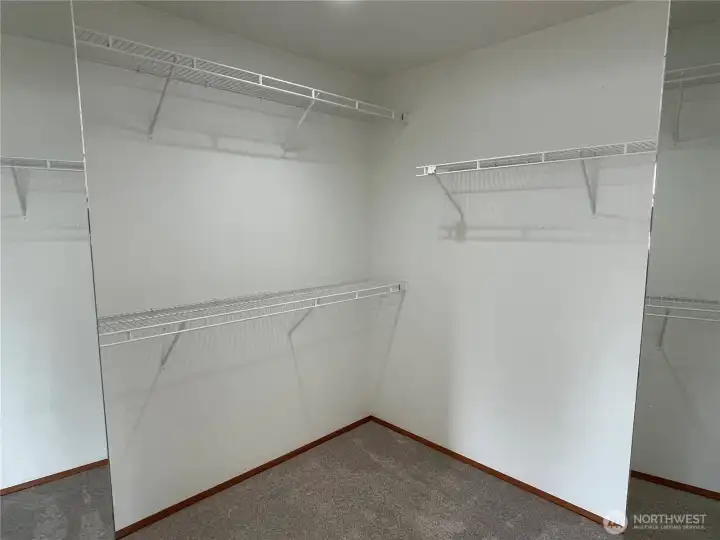 Primary Walk-in Closet