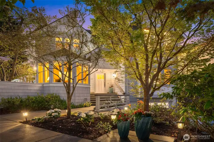 Set up off the street for privacy.