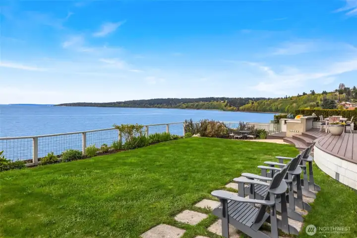 Looking towards Carkeek Park and Edmonds.