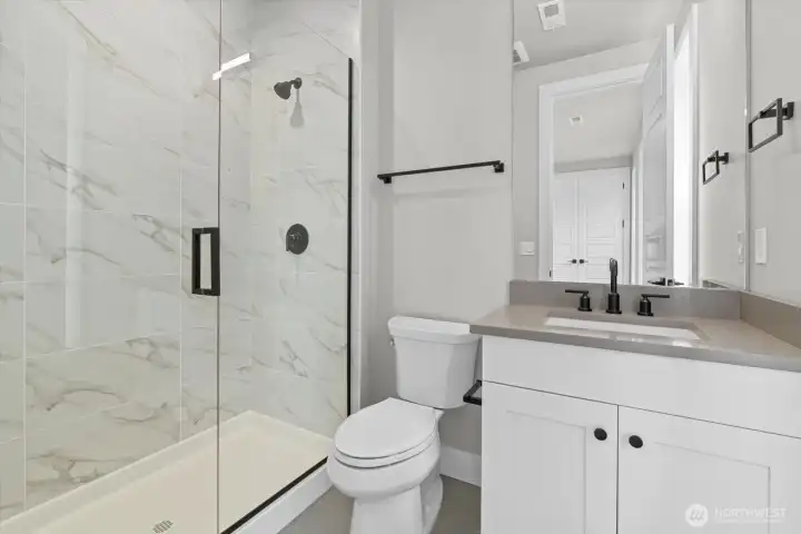 Main Level: Bathroom in Bedroom