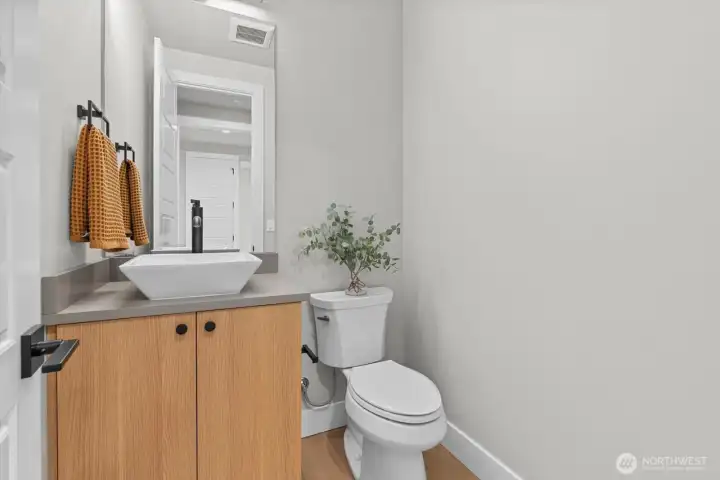 Main Level: Powder Room