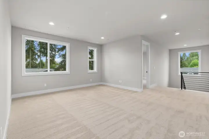 Upper Level: Great Room