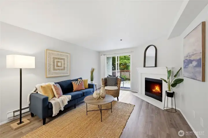 Bright & open living room