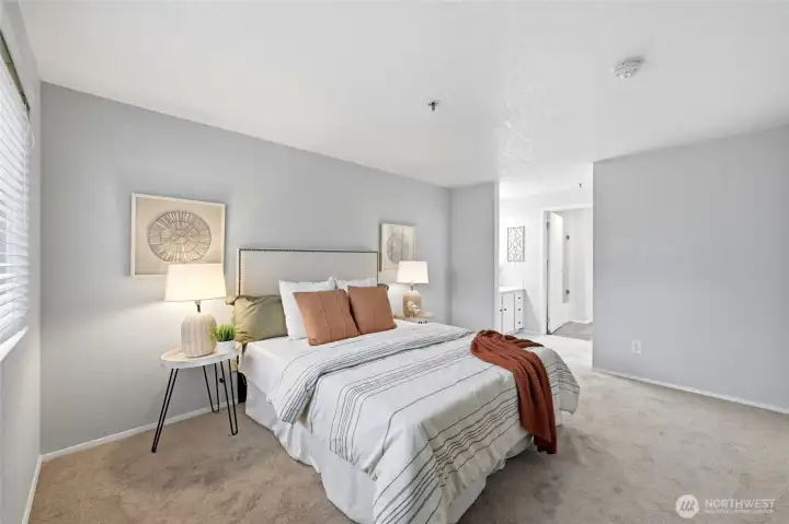 HUGE primary suite!