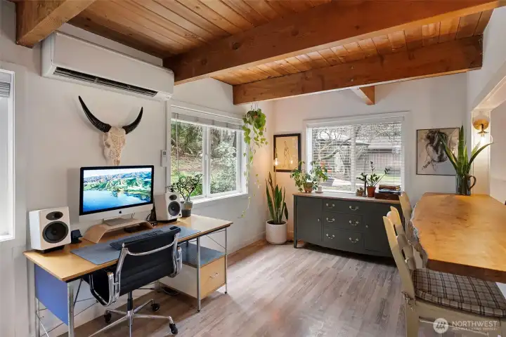This space has so many options for you. Home office, quiet space for reading, craft space; the possibilities are endless. The Ductless Mini-Split keeps you cool during those warmer summer days. This space has so many options for you. Home office, quiet space for reading, craft space; the possibilities are endless. The Ductless Mini-Split keeps you cool during those warmer summer days.