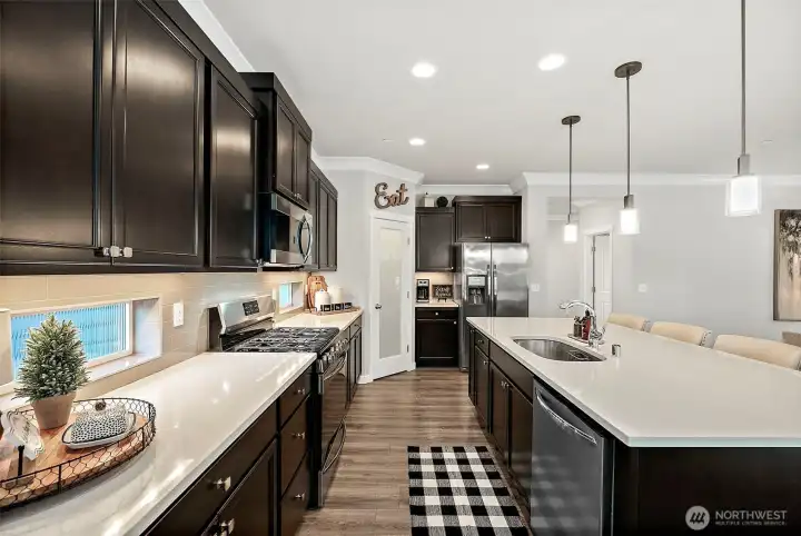 Air conditioning is another upgrade in this abode so if you can't stand the heat in the kitchen, just head to another room & cool off Air conditioning is another upgrade in this abode so if you can't stand the heat in the kitchen, just head to another room & cool off