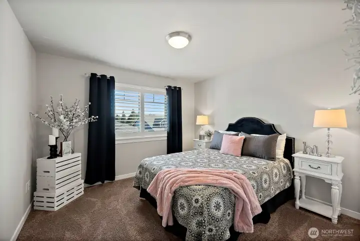 This bedroom could be a lovely guest space This bedroom could be a lovely guest space