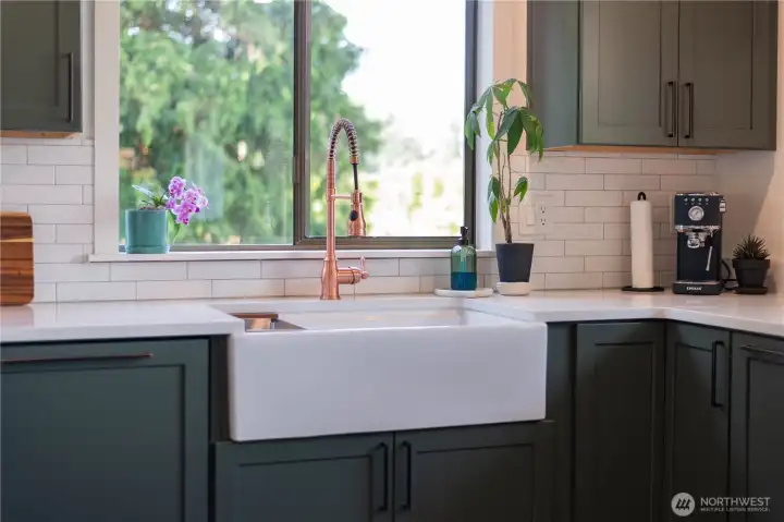 Thoughtful finishes throughout