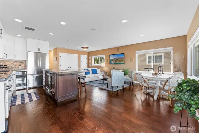 Roomy, open upstairs floor plan