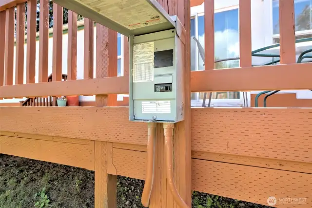 Electrical for your future hot tub