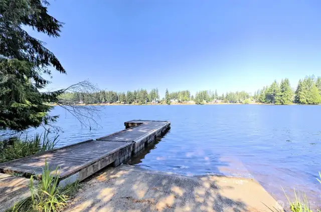 Boat launch in Big Timberlake