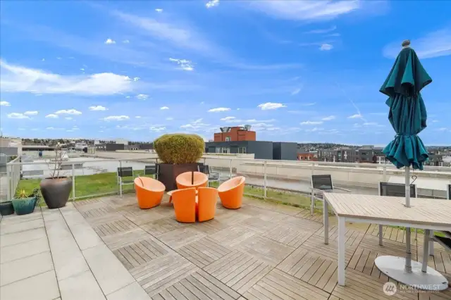 Roof Top Deck Views are amazing