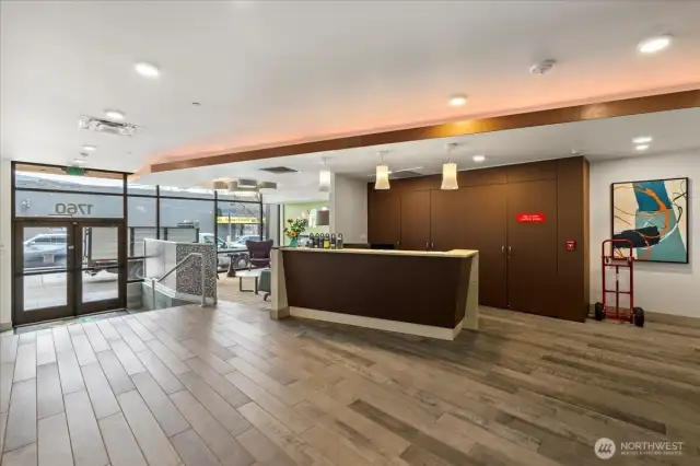 Private concierge for the building