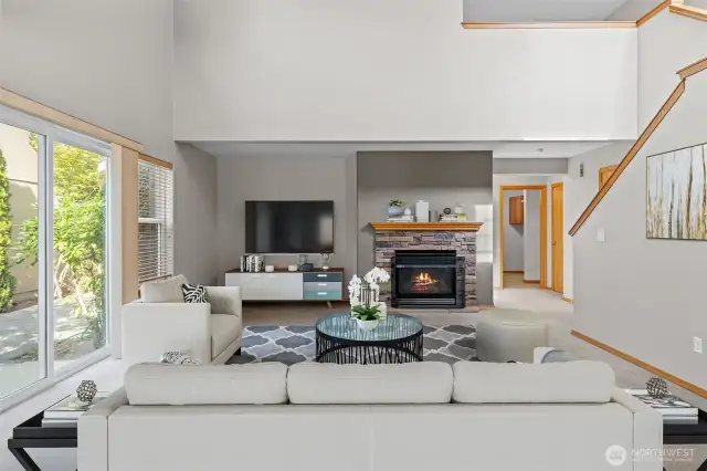 Very spacious open space for any of your large furniture.