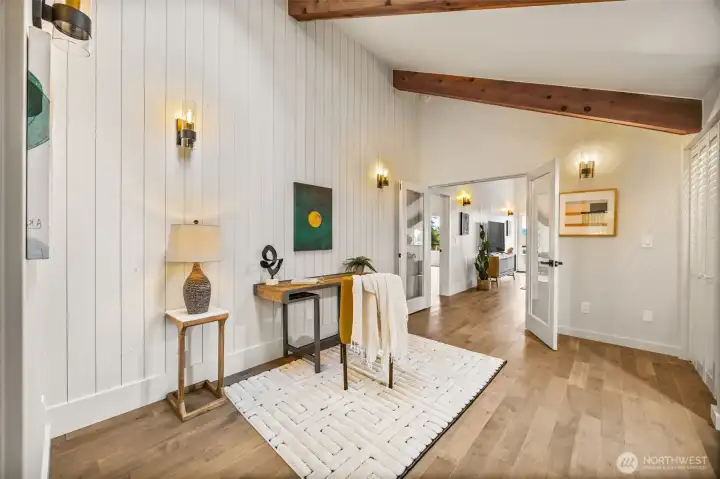 There are closets and storage areas for all your stuff!