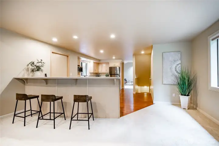 Kitchen, from family room