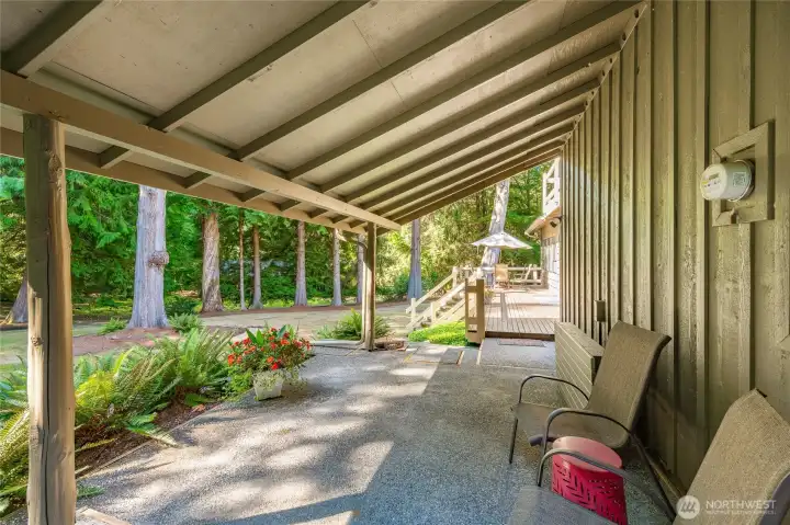 Multiple Outdoor Living Spaces