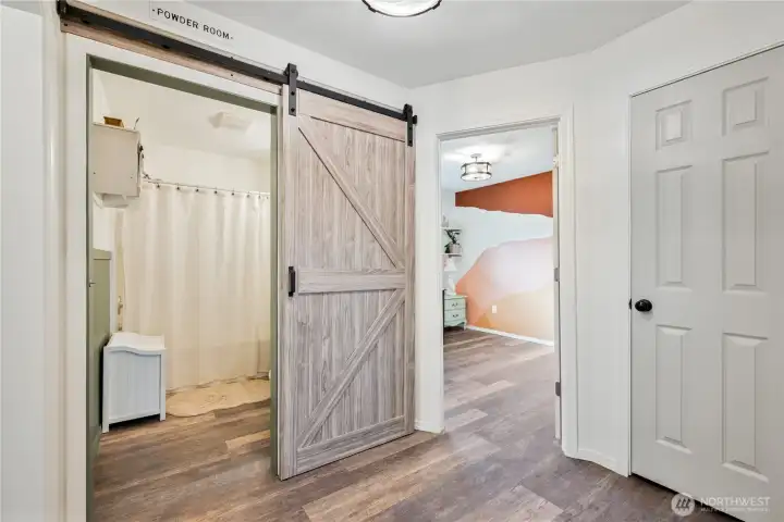 Main level full bathroom