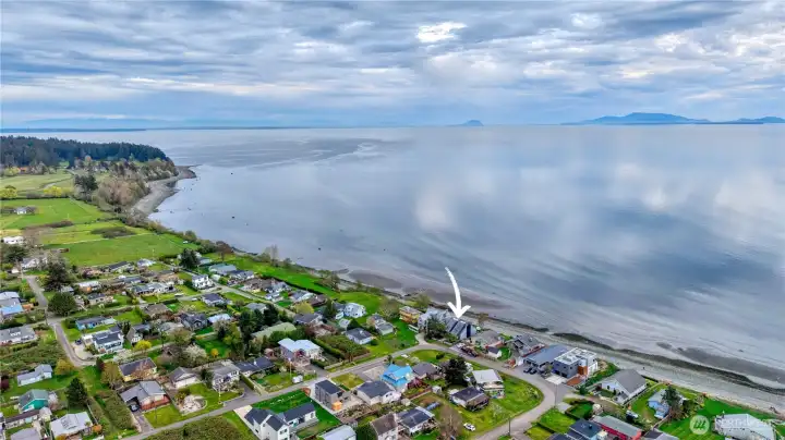 East towards Mount Baker