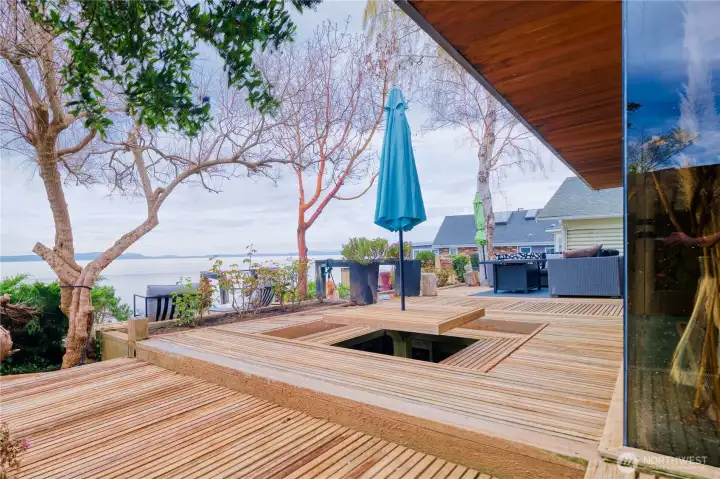 Sunken Japanese table