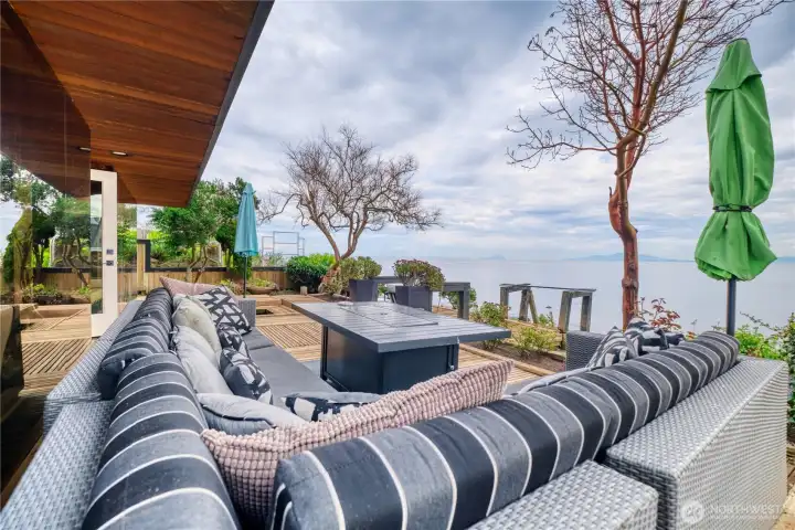 Looking east to Mt. Baker