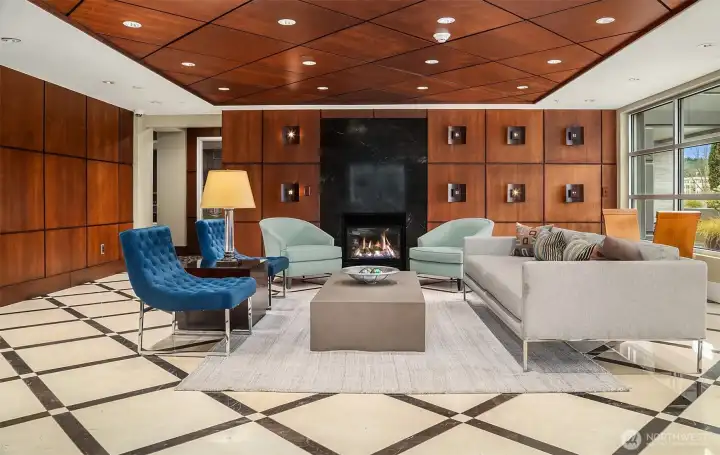 Beautiful welcoming lobby.