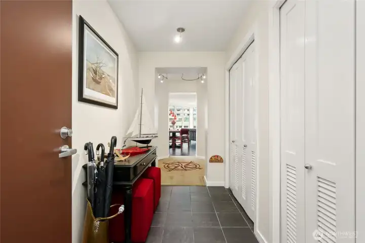 Entry Hall. Is that a Compass Rose?