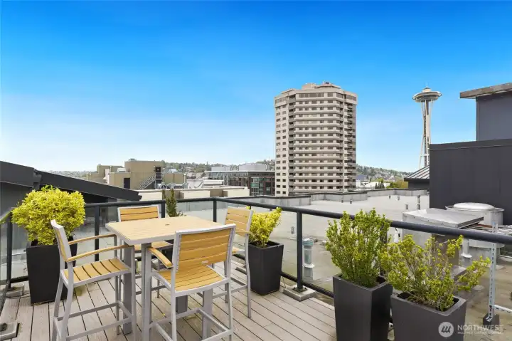 RoofTop Deck SpaceNeedle