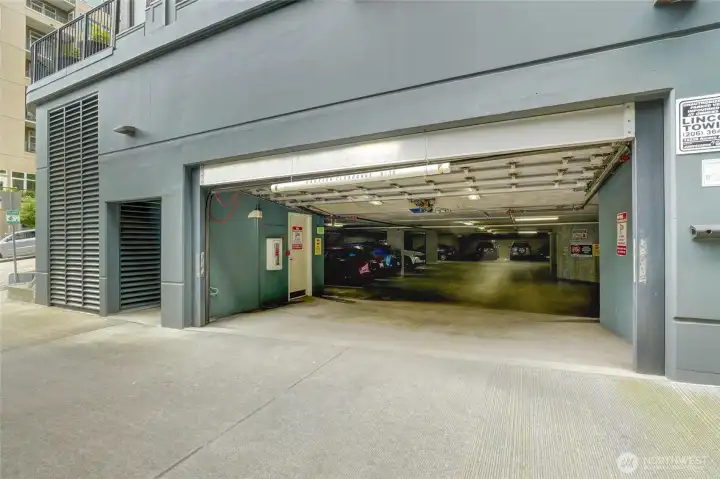 Gated Garage Parking