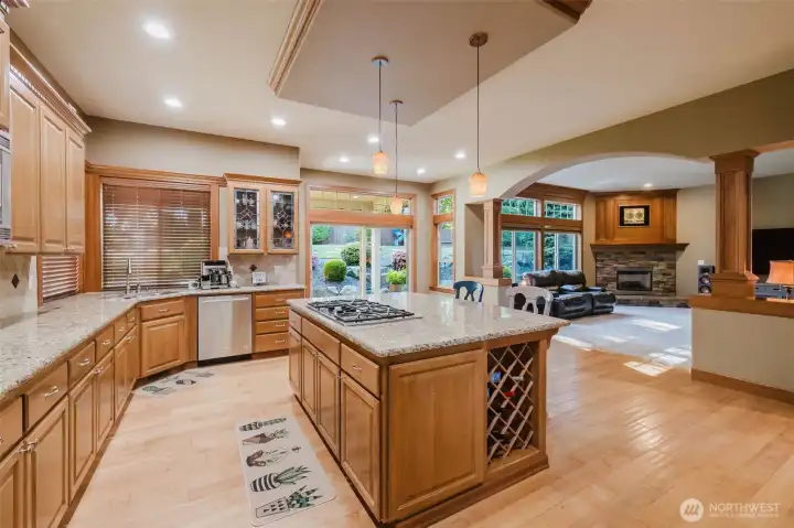 Designed for connection, the open layout allows conversations and entertaining to flow effortlessly throughout the home.