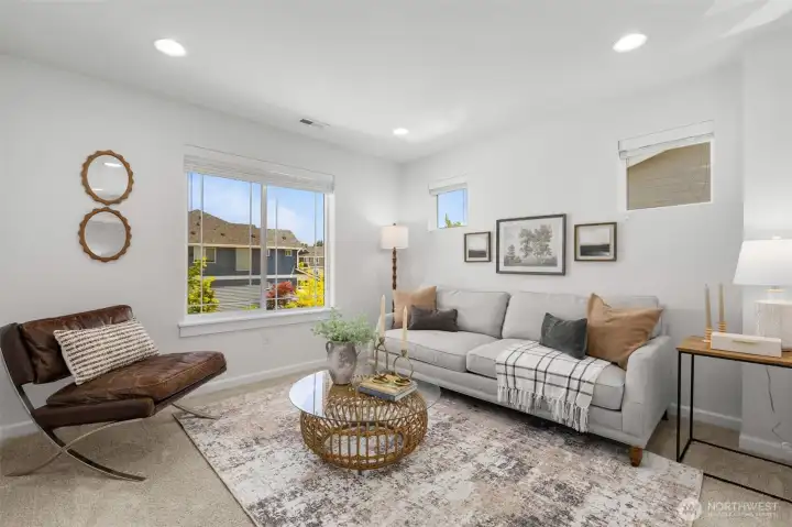 upstairs loft