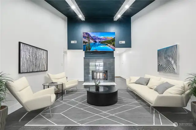 Living Room Virtually Staged