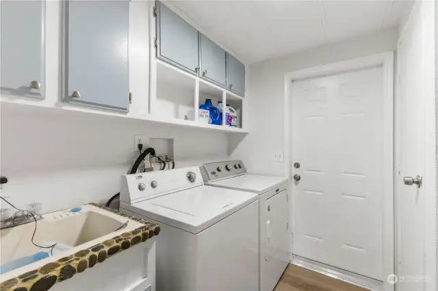 utility room features additional storage