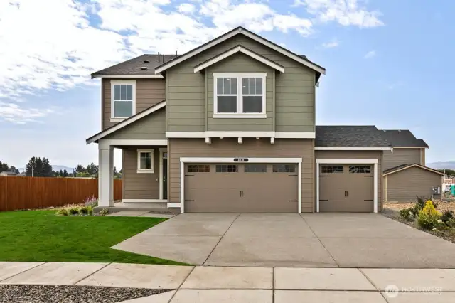 Photo is of a similar home. Colors and materials may vary.