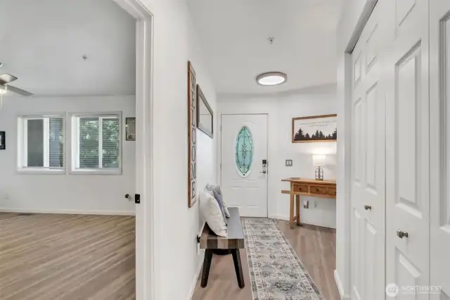 Entry and bonus room