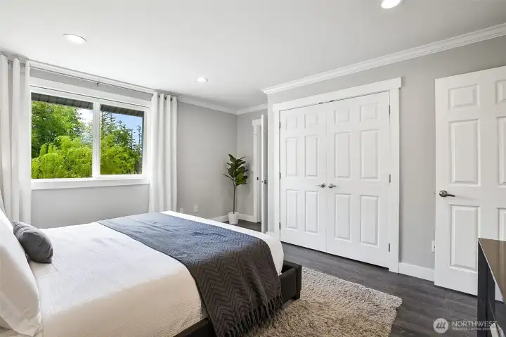 More closet space